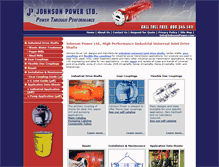 Tablet Screenshot of johnsonpower.com
